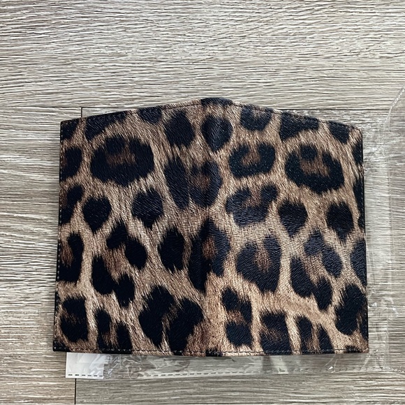 NWT K•Carroll Leopard Passport Cover as an added protection for your passport. - Picture 3 of 5